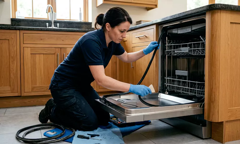 Dishwasher Door Gasket Replacement in East Hartford, CT